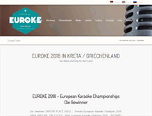 Tablet Screenshot of euroke.com